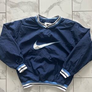 90’s Nike Big Swoosh Vintage Pullover Windbreaker Jacket